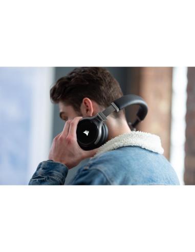 Corsair Virtuoso RGB Wireless Auriculares Gaming 7.1 Inalámbricos Carbón