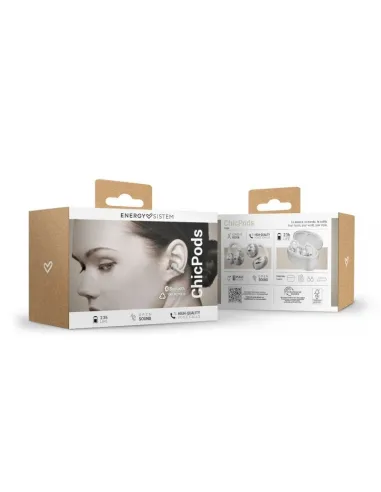 Energy Sistem Chicpods 459667 Auriculares Inalámbricos Blancos
