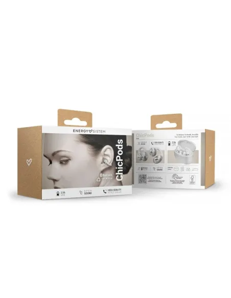 Energy Sistem Chicpods 459667 Auriculares Inalámbricos Blancos