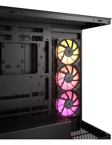 Corsair iCUE LINK 3500X RGB Semi Torre ATX Cristal Templado USB-C Negra