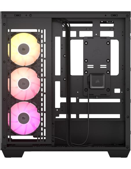 Corsair iCUE LINK 3500X RGB Semi Torre ATX Cristal Templado USB-C Negra