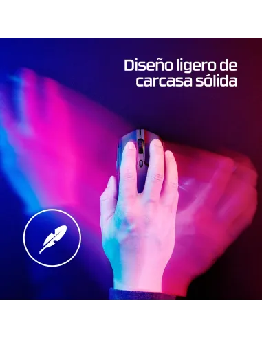 HyperX Pulsefire Haste 2 6N0A9AA Ratón Gaming Inalámbrico Blanco