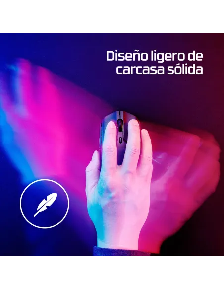 HyperX Pulsefire Haste 2 6N0A9AA Ratón Gaming Inalámbrico Blanco