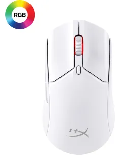 HyperX Pulsefire Haste 2 6N0A9AA Ratón Gaming Inalámbrico Blanco-1369219