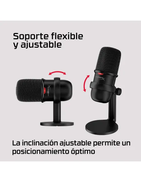 HyperX SoloCast 519T2AA Micrófono USB Blanco