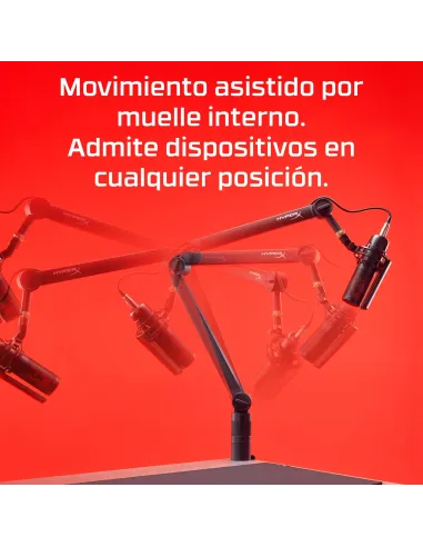 HyperX Caster 786H6AA Soporte para Micrófono Negro