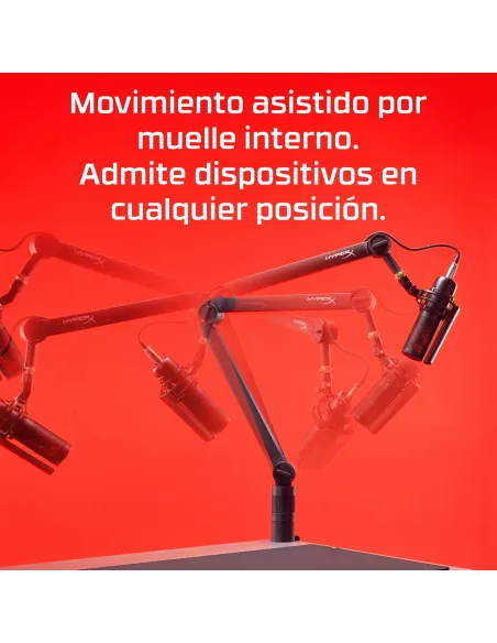 HyperX Caster 786H6AA Soporte para Micrófono Negro