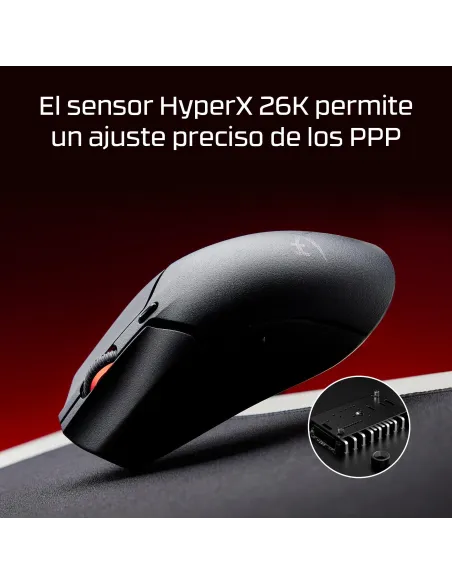 HyperX Pulsefire Haste 2 Mini 7D388AA Ratón Gaming Inalámbrico Negro