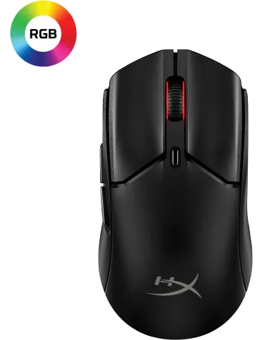 HyperX Pulsefire Haste 2 Mini 7D388AA Ratón Gaming Inalámbrico Negro