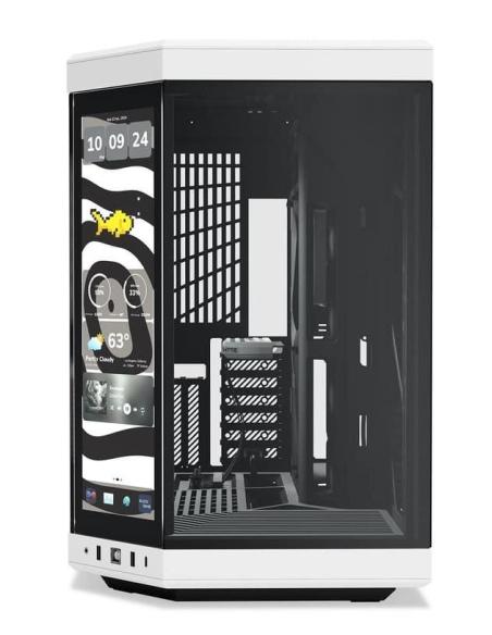 Hyte Y70 Touch Infinite Negra y Blanca con Pantalla Táctil USB 3.2