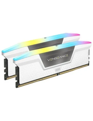 Corsair Vengeance RGB CMH32GX5M2B6400Z36W DDR5 6400MHz 32GB (2x16GB) CL36 Intel XMP 3.0 Blanca