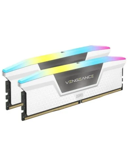 Corsair Vengeance RGB CMH32GX5M2B6400Z36W DDR5 6400MHz 32GB (2x16GB) CL36 Intel XMP 3.0 Blanca
