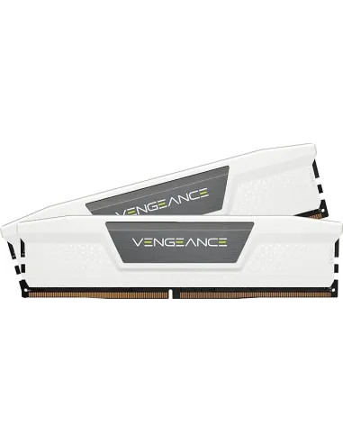 Corsair Vengeance CMK32GX5M2B6400Z32W DDR5 6400MHz 32GB (2x16GB) CL32 Intel XMP 3.0 y AMD EXPO Blanca