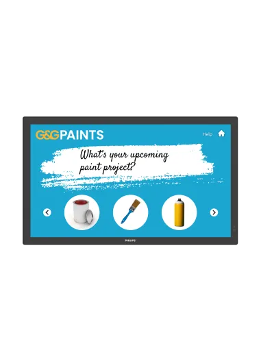 Philips 3000 Series 24BDL3751T/00 Panel Interactivo 23.8" LCD FullHD Negro