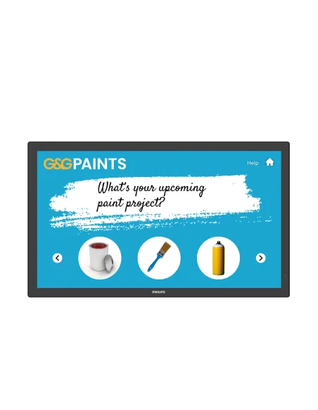 Philips 3000 Series 24BDL3751T/00 Panel Interactivo 23.8" LCD FullHD Negro