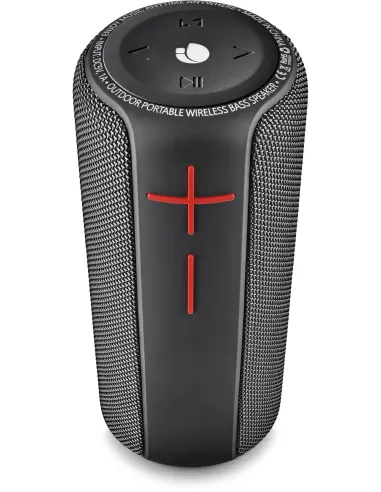 NGS Roller Nitro 2 Black Altavoz Portátil Bluetooth Negro