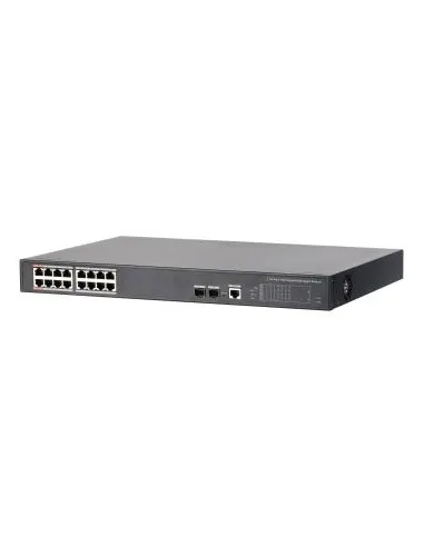 Dahua PoE DH-PFS4218-16GT-240 Switch Gestionado 16 Puertos PoE