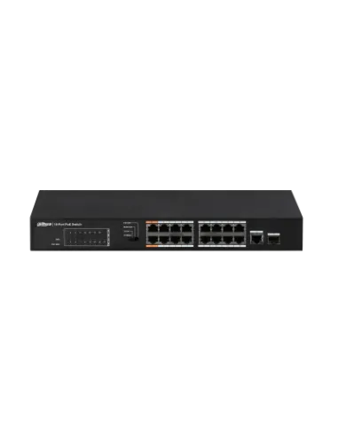 Dahua PFS3117-16ET-135 Switch L2 16 Puertos PoE