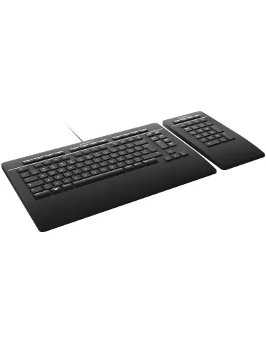 3Dconnexion Keyboard Pro with Numpad Teclado Negro