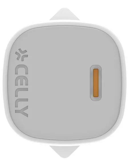 Celly Gan UPTC1USBC20WCTL Cargador 20w Blanco