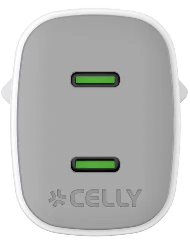 Celly Gan UPTC2USBC45WWH Cargador  45w Blanco