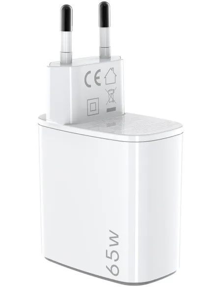 Celly Gan UPTC1USBC65WCTC Cargador 65W Blanco