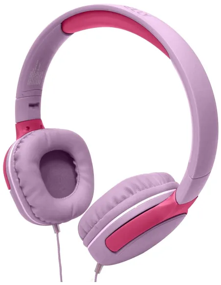 Celly KIDSBEAT2PK Auricular Diadema Rosa