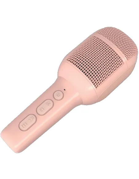 Celly KIDSFESTIVAL2PK Micrófono Inalámbrico para Niños Rosa