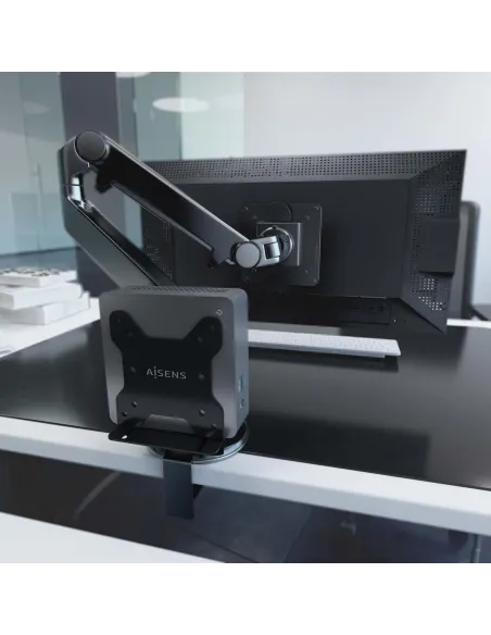 Aisens MPC05-205 Soporte para CPU Máx. 5KG Negro
