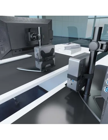 Aisens MPC05-205 Soporte para CPU Máx. 5KG Negro