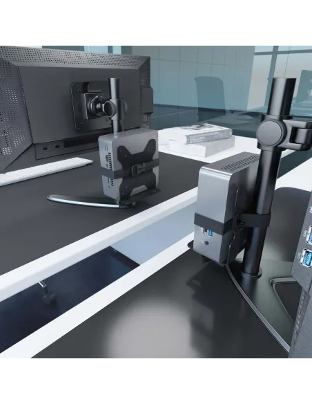 Aisens MPC05-205 Soporte para CPU Máx. 5KG Negro