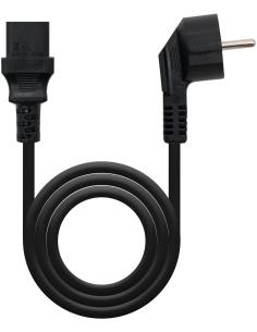 Nanocable 10.22.0102 Cable de Alimentación C13 Hembra a CEE7 Schuko Macho 1.5m-81430