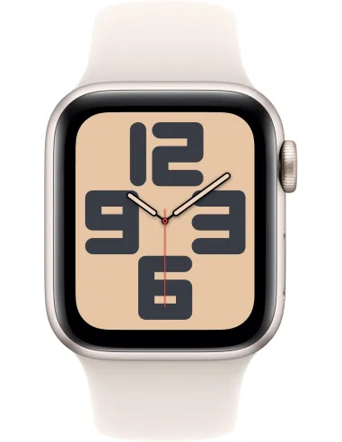 Apple Watch SE MXGK3QL/A GPS Cellular 40mm Caja de Aluminio con Correa Deportiva Blanco Estrella M/L