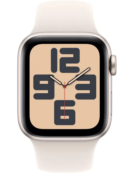 Apple Watch SE MXGK3QL/A GPS Cellular 40mm Caja de Aluminio con Correa Deportiva Blanco Estrella M/L