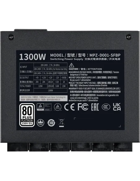 Cooler Master V SFX Platinum 1300 W 3.0 PCIe 5.0 Modular