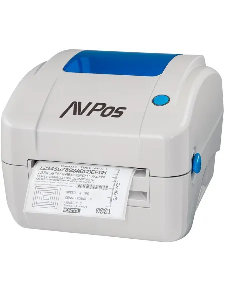 AVPos AVP-E49 Impresora de Etiquetas USB Blanca