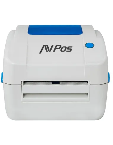 AVPos AVP-E49 Impresora de Etiquetas USB Blanca
