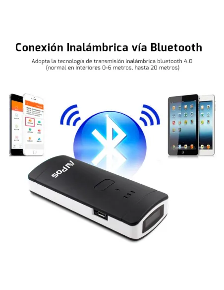 Avpos AVP-BP200-2D Lector de Código de Barras 1D/2D