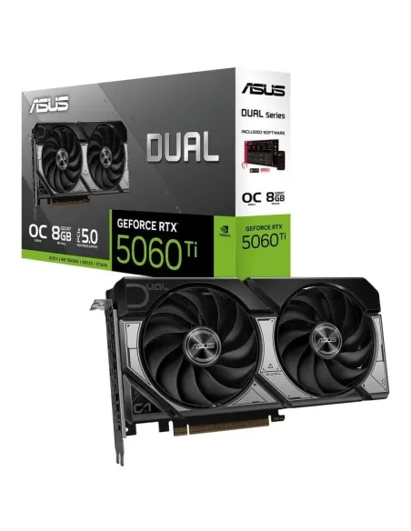 Asus GeForce RTX 5060 Ti DUAL OC Edition 8GB GDDR7 Reflex 2 RTX AI DLSS4