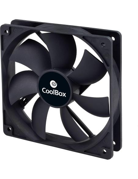 CoolBox VEN COO AU120 Ventilador Suplementario 120mm Negro