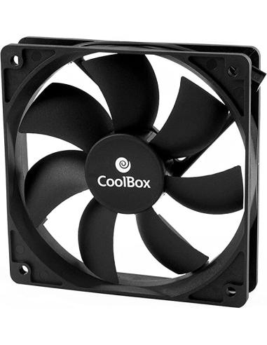 CoolBox VEN COO AU120 Ventilador Suplementario 120mm Negro