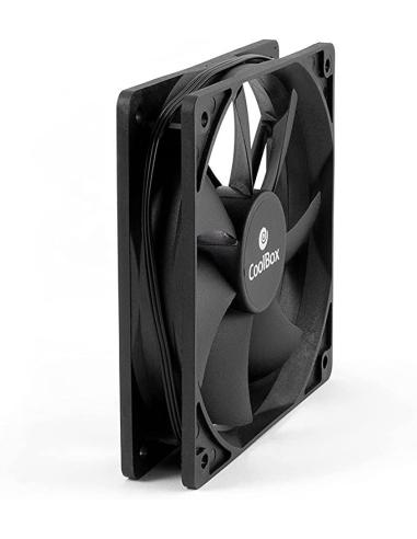 CoolBox VEN COO AU120 Ventilador Suplementario 120mm Negro