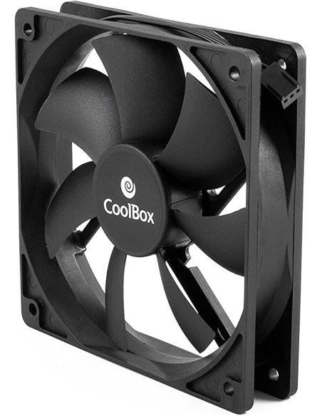 CoolBox VEN COO AU120 Ventilador Suplementario 120mm Negro