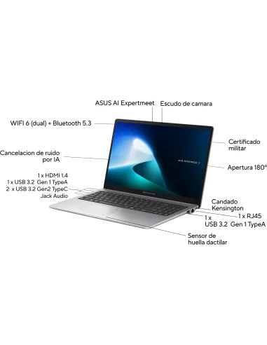 Asus ExpertBook P1 P1503CVA-S70402X Intel Core i3-1315U/16GB/512GB SSD/15.6" W11 Pro