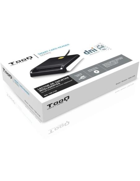 TooQ TQR-210B Lector de DNI-e USB-A 2.0 Negro