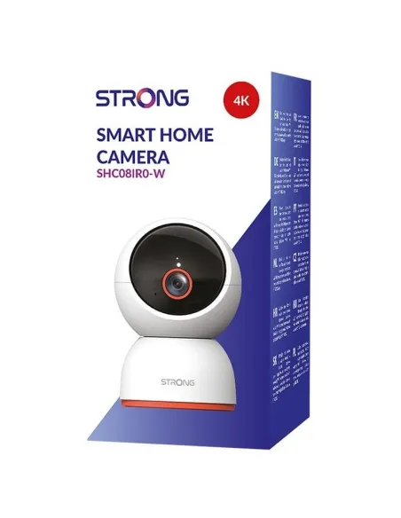 Strong SHC08IR0-W Smart Home Cámara de Seguridad WiFi 8MP 4K UHD Blanca