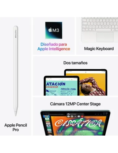 Apple iPad Air 2025 WiFi 13" 128GB Gris Espacial