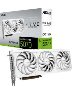 Asus GeForce RTX 5070 PRIME OC 12GB GDDR7 Blanca