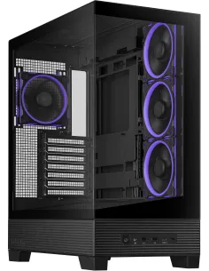 Asus A31 Plus TG ARGB BLACK Mid Tower ATX Doble Cristal Templado USB-C Negra