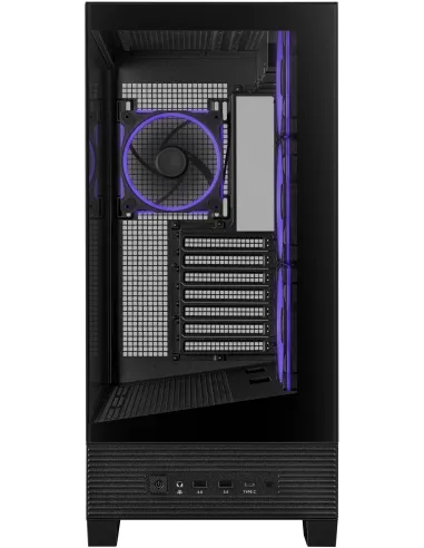 Asus A31 Plus TG ARGB BLACK Mid Tower ATX Doble Cristal Templado USB-C Negra